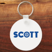 スコットペトロヘッド キーホルダー (正面)