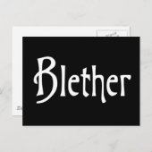 スコットランドおもしろいの俗語を汚すスコットユーモア ポストカード (正面/裏面)