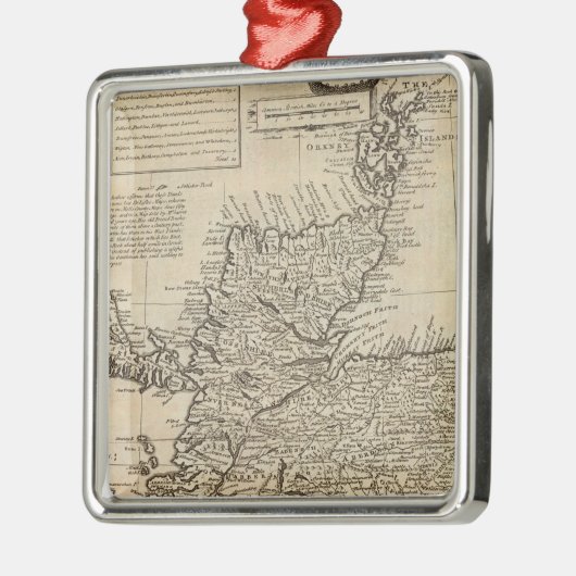 スコットランドおよび北のイギリス メタルオーナメント (左)