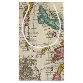 スコットランドおよび島の新しく、正しい地図 スモールペーパーバッグ (裏面)