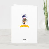 スコットランドからの挨拶 カード (裏面)