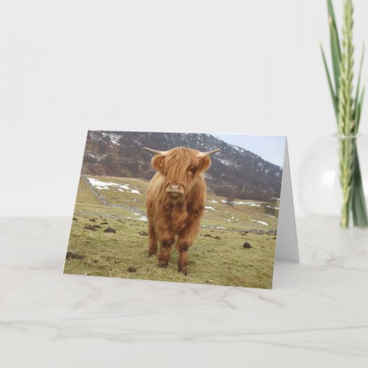 スコットランドがあること誇りを持った! カード (正面)