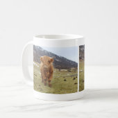 スコットランドがあること誇りを持った! コーヒーマグカップ (正面左)