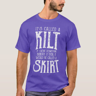 スコットランドではキルトと呼ばれる家族 Tシャツ