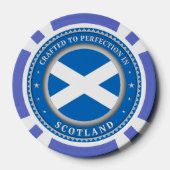 スコットランドで完璧に作られる ポーカーチップ (裏面)