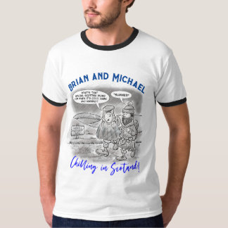 スコットランドで肌寒い Tシャツ