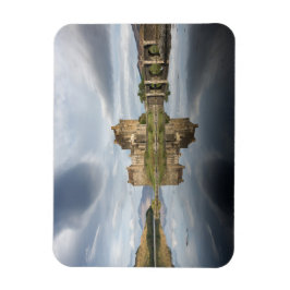 スコットランドに反射するアイレアン・ドナン城 マグネット