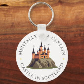 スコットランドのある城で | ファンタジー キーホルダー (裏面)