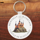 スコットランドのある城で | ファンタジー キーホルダー (正面)