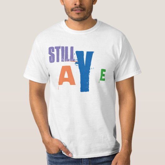 スコットランドのまだ独立賛成Tシャツ Tシャツ (正面)