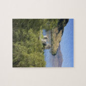 スコットランドのアイレアン・ドナン城。有名なアイレア人 ジグソーパズル (横)