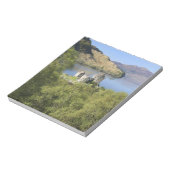 スコットランドのアイレアン・ドナン城。有名なアイレア人 ノートパッド (回転)