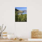 スコットランドのアイレアン・ドナン城。有名なアイレア人 ポスター (キッチン)