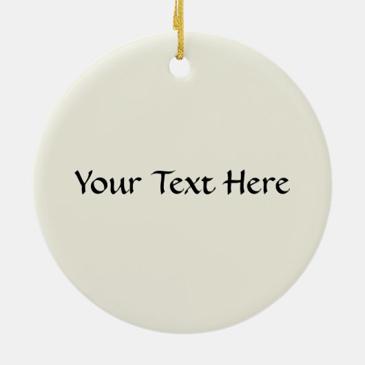 スコットランドのアザミおよび王冠の赤及び金ゴールドのケルト結び目模様 セラミックオーナメント (裏面)