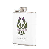 スコットランドのアザミとスコットゲールトースト フラスク (左)