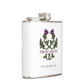 スコットランドのアザミとスコットゲールトースト フラスク (右)