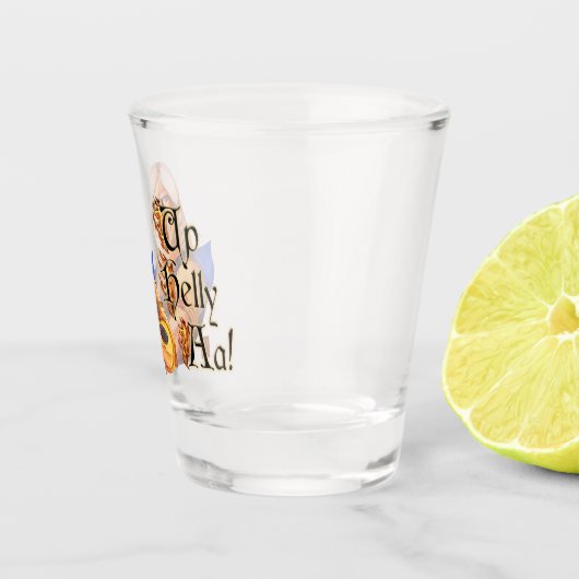 スコットランドのアザミの三 ショットグラス (右)