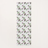 スコットランドのアザミの花 ヨガマット (裏面)