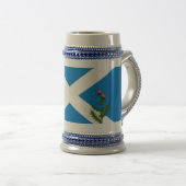 スコットランドのアザミ ビールジョッキ (正面右)