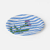 スコットランドのアザミ ペーパープレート (アングル)