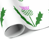 スコットランドのアザミ ラッピングペーパー (ロールコーナー)