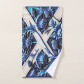 スコットランドのアザラシのハンドタオル ハンドタオル (ハンドタオル)