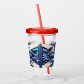 スコットランドのアザラシデザイン アクリルタンブラー (左)