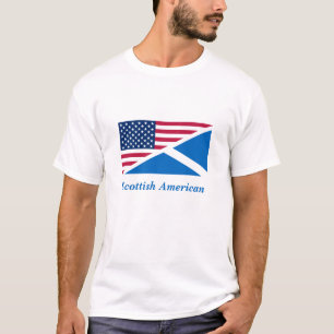 スコットランドのアメリカのTシャツ Tシャツ