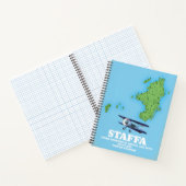 スコットランドのアーギルとブテのStaffa Inner Hebrides ノートブック (内部)