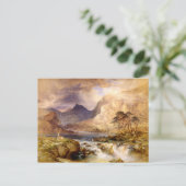 スコットランドのアーラン島のブロディック絵画の近く ポストカード (スタンド正面)