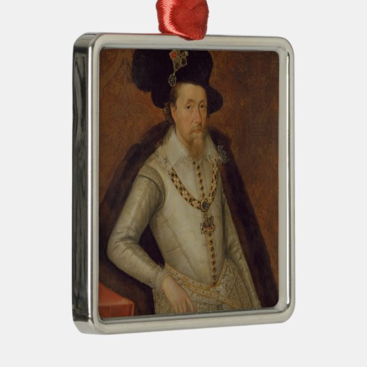 スコットランドのイギリスのジェームスI、およびVI メタルオーナメント (右)