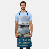 スコットランドのイスレイ島へ渡るフェリー エプロン (着用した状態)