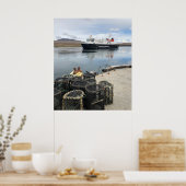 スコットランドのイスレイ島へ渡るフェリー ポスター (キッチン)