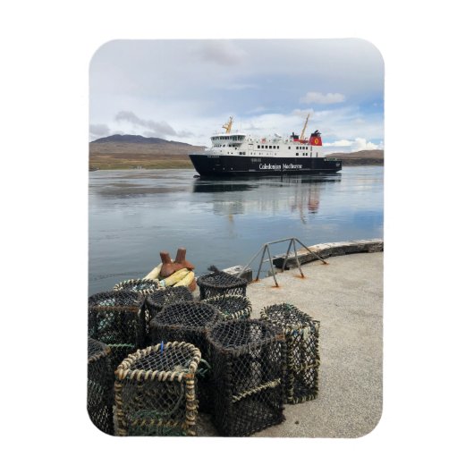 スコットランドのイスレイ島へ渡るフェリー マグネット (縦)