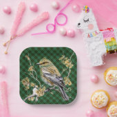 スコットランドのウォレス一族のタータン柄クリスマス用品 ペーパープレート (パーティー)