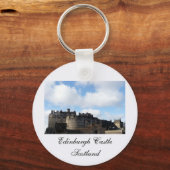 スコットランドのエディンバラ城 キーホルダー (正面)