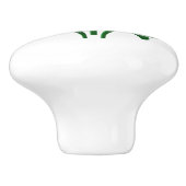 スコットランドのエンブレムアザミ セラミックノブ (側面)