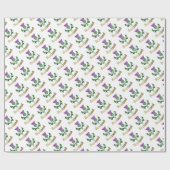 スコットランドのエンブレムアザミ ラッピングペーパー (フラット)