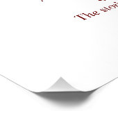 スコットランドのオリジナルの詩 ポスター (コーナー)