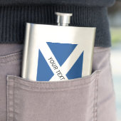 スコットランドのカスタムな飲み物のフラスコのギフトのスコットランドの旗 フラスク (インサイチュ)