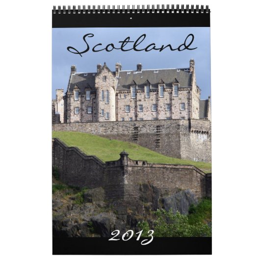 スコットランドのカレンダー2013年 カレンダー (カバー)