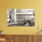 スコットランドのカーク総会 キャンバスプリント (インサイチュ (リビング))