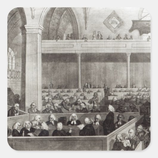 スコットランドのカーク総会 スクエアシール (正面)