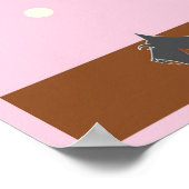 スコットランドのギャル歩くポスター ポスター (角)