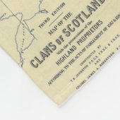 スコットランドのクラン歴史地図クランの場所 フリースブランケット (角)