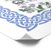 スコットランドのクラン・ハラルド・ウォールアート ポスター (角)