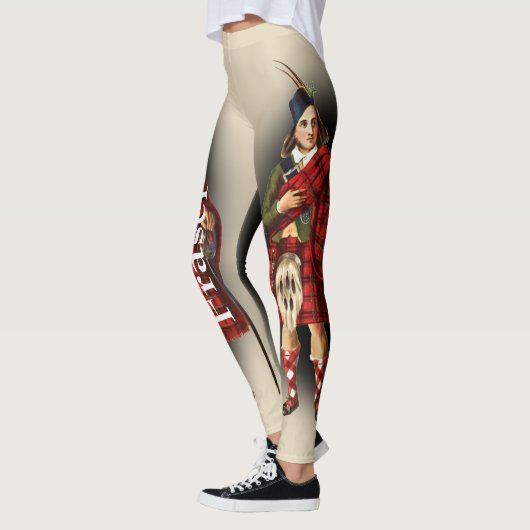 スコットランドのクラン・フレーザーby R. R. McIan レギンス (左)