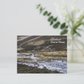 スコットランドのクルーニー川 ポストカード (スタンド正面)