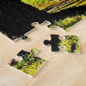 スコットランドのグスリキャッスルグスリクランおもしろいパズル ジグソーパズル (側面)