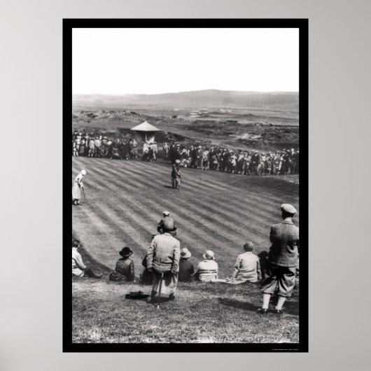 スコットランドのゴルフ1926 ポスター (正面)